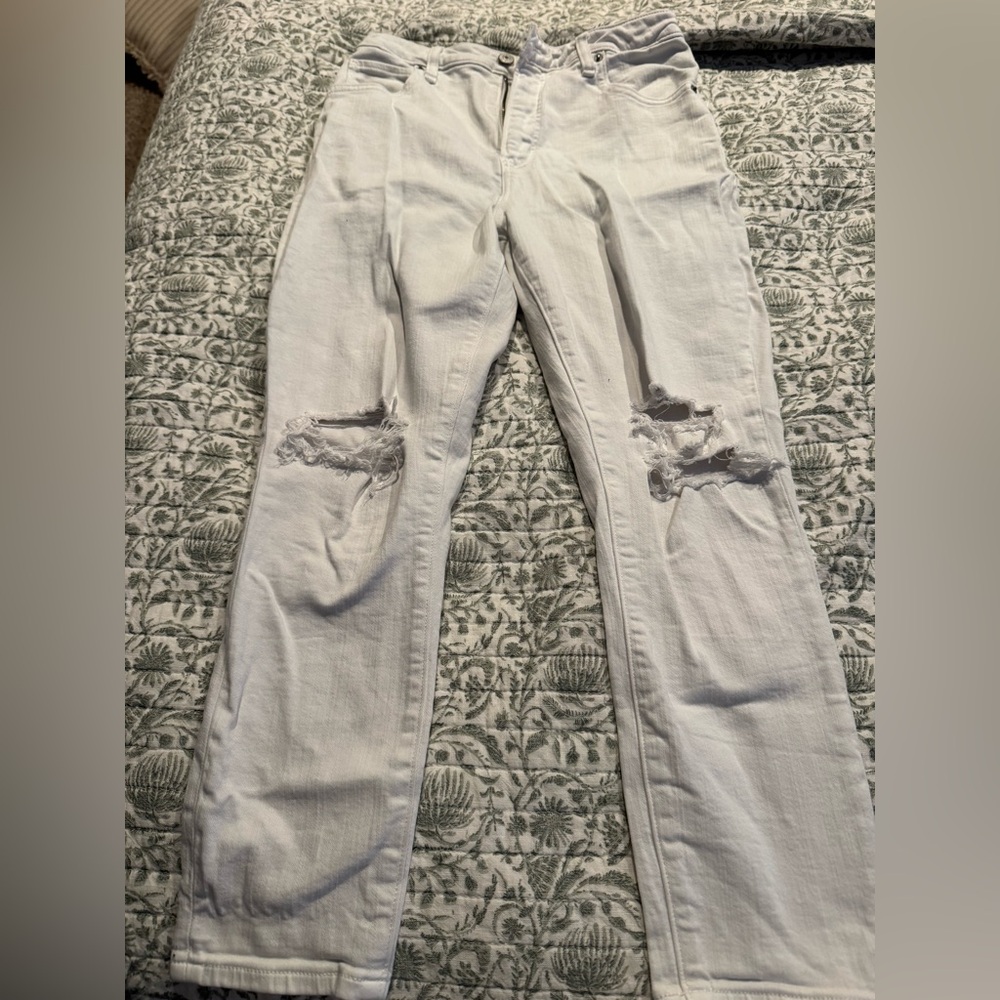 Abercrombie super skinny ankle, high-rise jeans